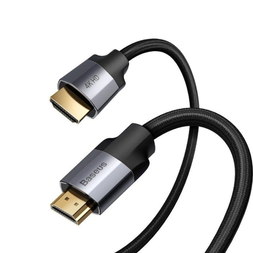 Kup HDMI 2.0 kábel Baseus Enjoyment Series, 4K, 3D, 1m (szürke) - BSU835GRY - {ean13} - Sklep Home Screen