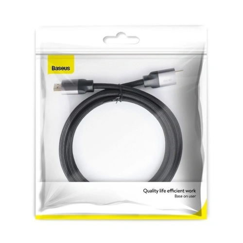 Kup HDMI 2.0 kábel Baseus Enjoyment Series, 4K, 3D, 1m (szürke) - BSU835GRY - {ean13} - Sklep Home Screen