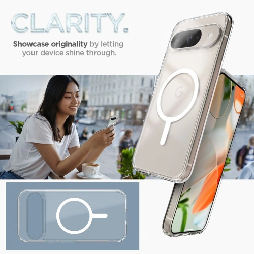 Kup Etui Spigen Ultra Hybrid Onetap Ring MagSafe Google Pixel 9 Pro White - SPN3489 - {ean13} - Sklep Home Screen