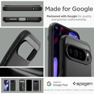 Kup Etui Spigen Rugged Armor Google Pixel 9 Pro XL Matte Black - SPN3494 - {ean13} - Sklep Home Screen