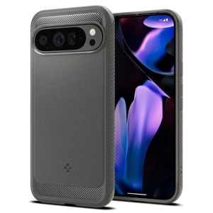 Case Spigen Rugged Armor Google Pixel 9 Pro XL Marble Grey - Pixel 9 Pro XL - Spigen