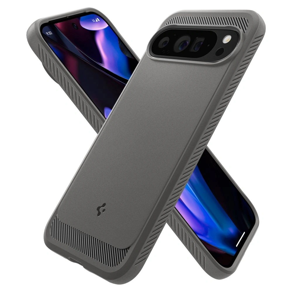 Etui Spigen Rugged Armor Google Pixel 9 Pro XL Marble Grey - Pixel 9 Pro XL - Spigen