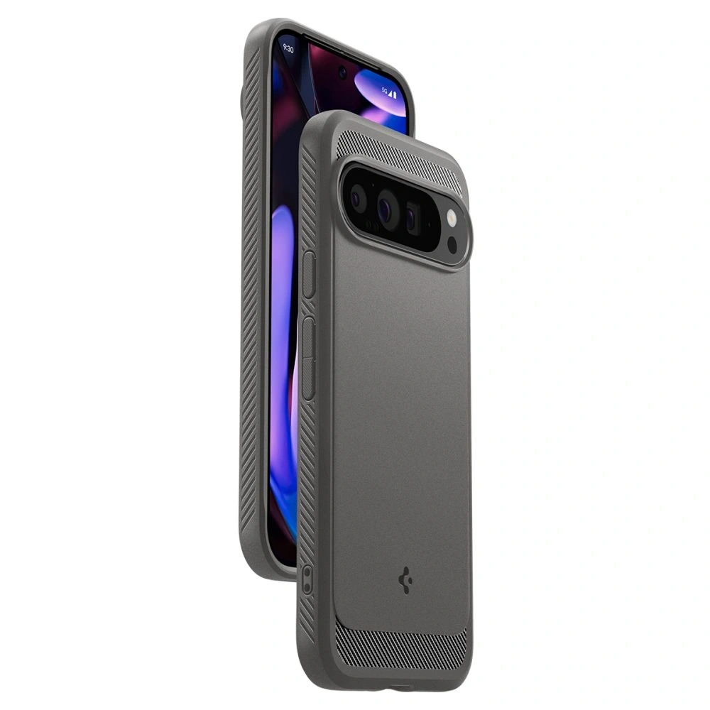 Etui Spigen Rugged Armor Google Pixel 9 Pro XL Marble Grey - Pixel 9 Pro XL - Spigen