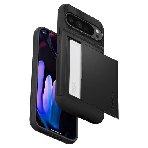 Buy Case Spigen Slim Armor CS Google Pixel 9 Pro XL Black - SPN3496 - {ean13} - Home Screen Store Europe