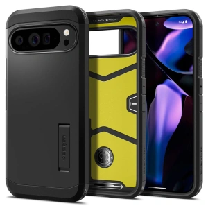 Case Spigen Tough Armor Google Pixel 9 Pro XL Black - Pixel 9 Pro XL - Spigen