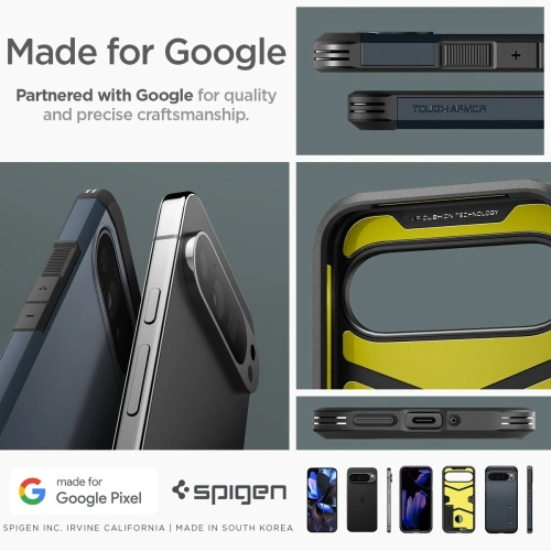 Buy Case Spigen Tough Armor Google Pixel 9 Pro XL Metal Slate - SPN3498 - {ean13} - Home Screen Store Europe