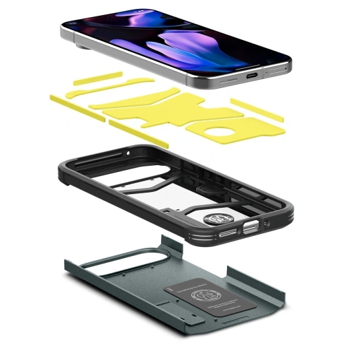 Buy Case Spigen Tough Armor Google Pixel 9 Pro XL Abyss Green - SPN3499 - {ean13} - Home Screen Store Europe