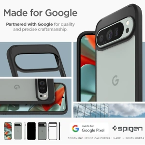 Kup Etui Spigen Ultra Hybrid Google Pixel 9 Pro XL Matte Black - SPN3504 - {ean13} - Sklep Home Screen