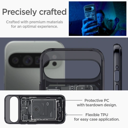 Kup Etui Spigen Ultra Hybrid Google Pixel 9 Pro XL Zero One - SPN3505 - {ean13} - Sklep Home Screen