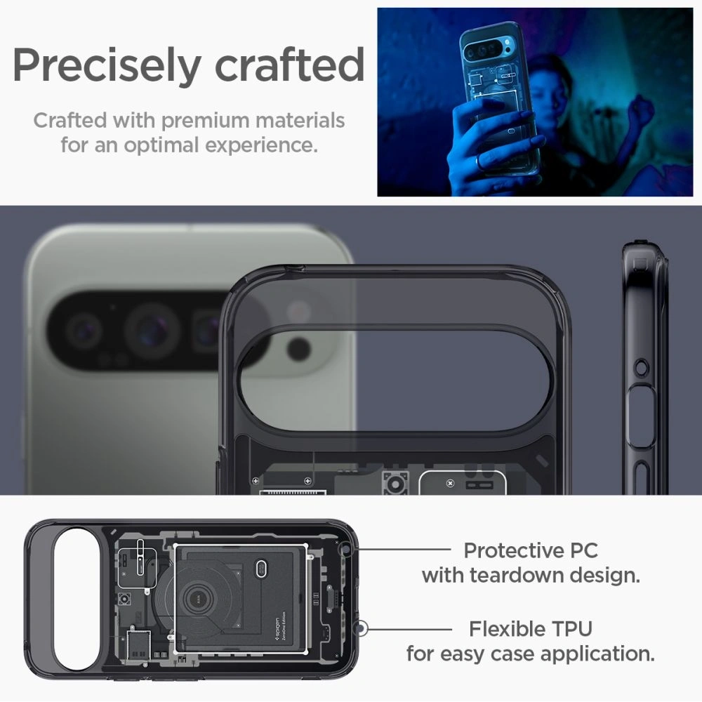 Etui Spigen Ultra Hybrid Google Pixel 9 Pro XL Zero One - Pixel 9 Pro XL - Spigen