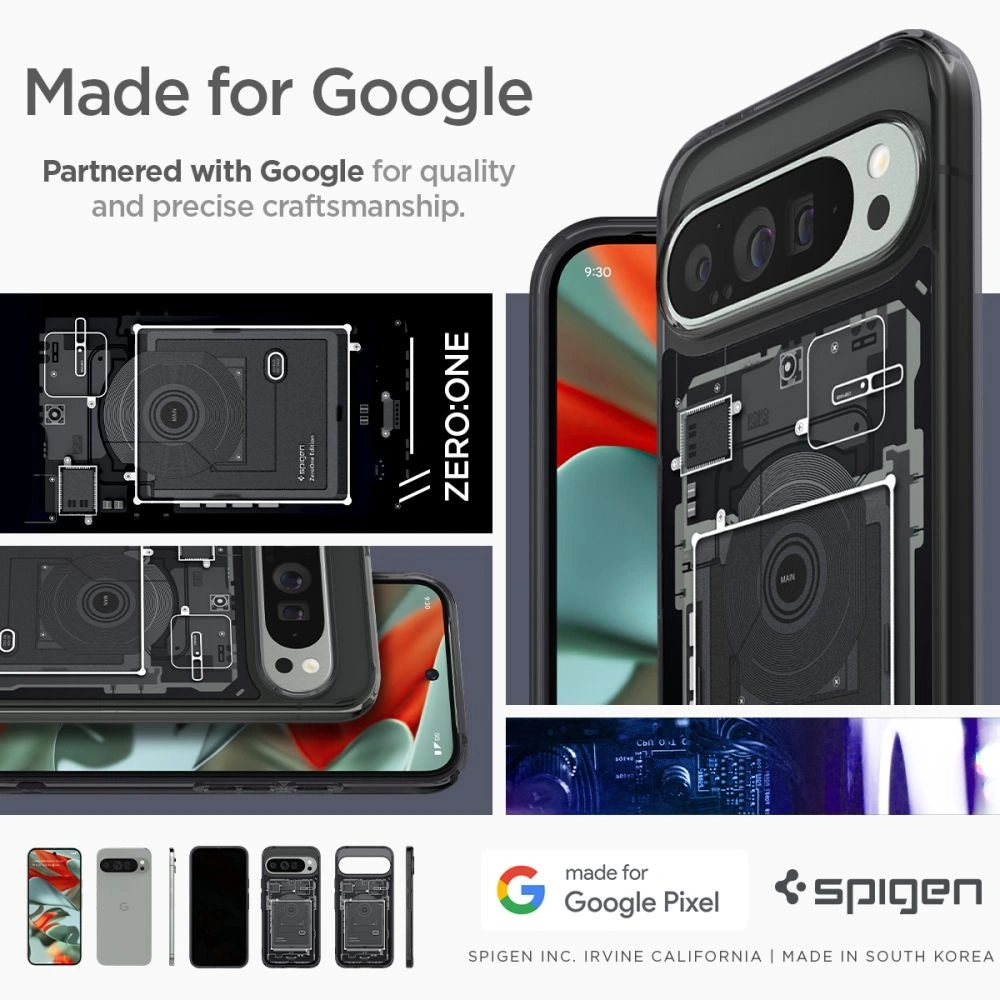 Etui Spigen Ultra Hybrid Google Pixel 9 Pro XL Zero One - Pixel 9 Pro XL - Spigen
