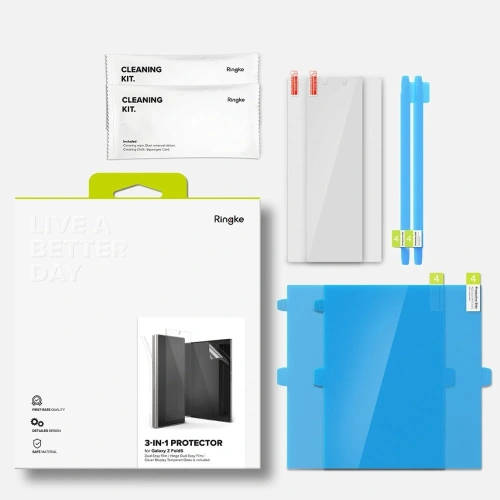 Buy Protector Kit Ringke 3-in-1 Protector Samsung Galaxy Z Fold 6 Clear [2 PACK] - RGK2004 - {ean13} - Home Screen Store Europe