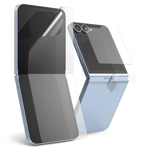 Buy Protector Kit Ringke 3in1 Protector Samsung Galaxy Z Flip 6 Clear [2 PACK] - RGK2005 - {ean13} - Home Screen Store Europe