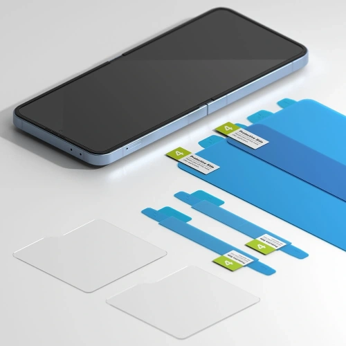 Buy Protector Kit Ringke 3in1 Protector Samsung Galaxy Z Flip 6 Clear [2 PACK] - RGK2005 - {ean13} - Home Screen Store Europe