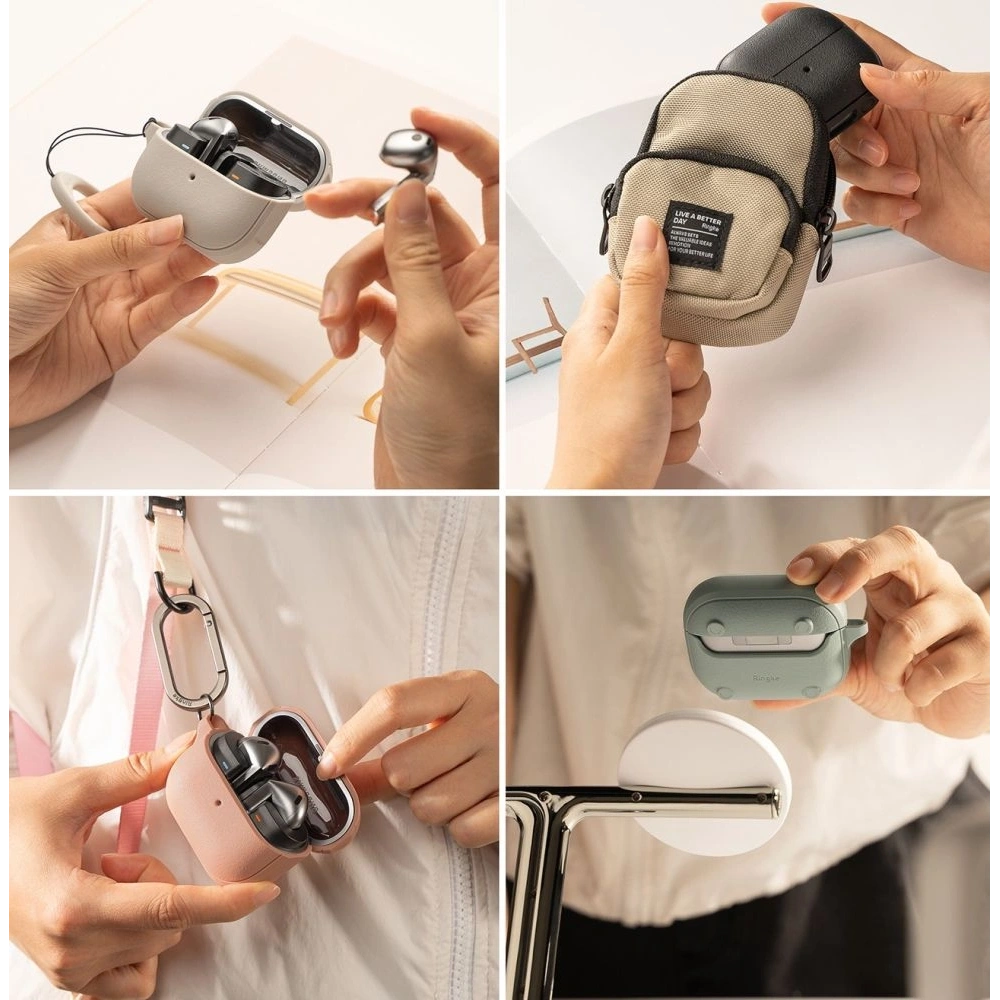 Etui Ringke Onyx Magnetic MagSafe Samsung Galaxy Buds 3 / 3 Pro Black - Galaxy Buds - Ringke