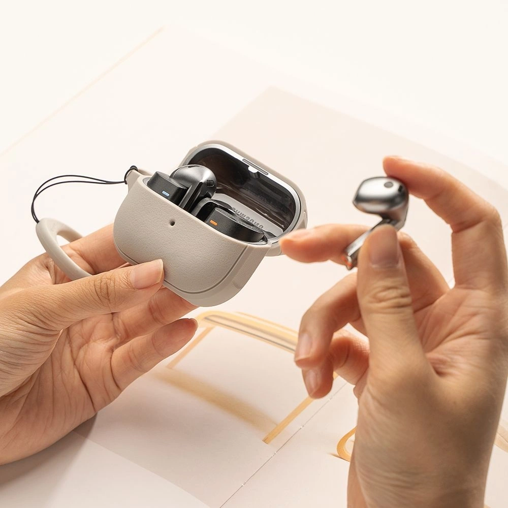 Etui Ringke Onyx Magnetic MagSafe Samsung Galaxy Buds 3 / 3 Pro Warm Grey - Galaxy Buds - Ringke