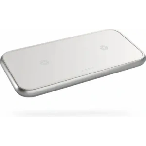 Kup Bezdrátová nabíječka ZENS Dual Aluminium Wireless Charger 20W bílá - ZENS20 - {ean13} - Sklep Home Screen