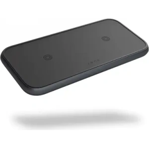 Kup Bezdrátová nabíječka ZENS Dual Aluminium Wireless Charger 20W černá - ZENS21 - {ean13} - Sklep Home Screen