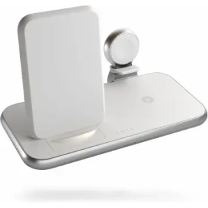 Kup ZENS Aluminium 4in1 Stand Wireless Charger 45W Weiß - ZENS22 - {ean13} - Sklep Home Screen
