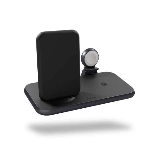 Kup Stacja ładująca ZENS Aluminium 4w1 Stand Wireless Charger 45W czarna - ZENS23 - {ean13} - Sklep Home Screen