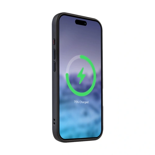 Kup Crong Apple Husă Hybrid Frost MAG Cover MagSafe iPhone 16 negru - CRG786 - {ean13} - Sklep Home Screen