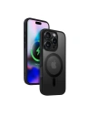 Case Crong Hybrid Frost MAG Cover MagSafe Apple iPhone 16 Pro black - iPhone 16 Pro - Crong