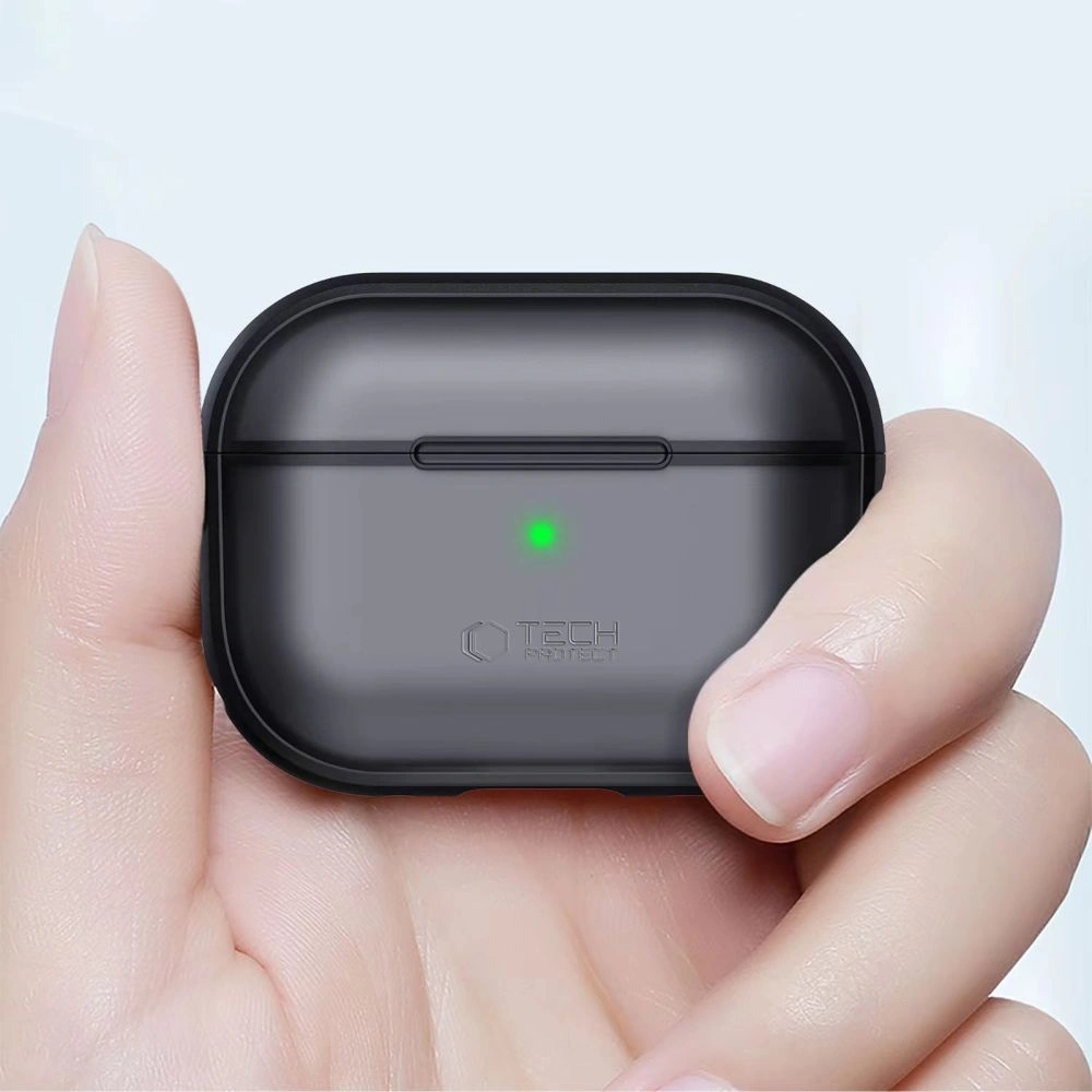 Etui Tech-protect MagMat Apple Airpods Pro 1 / 2 Matte Black - AirPods Pro (2. generacji) - Tech-Protect