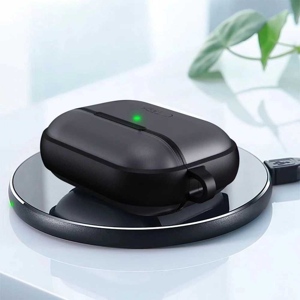 Etui Tech-protect MagMat Apple Airpods Pro 1 / 2 Matte Black - AirPods Pro (2. generacji) - Tech-Protect