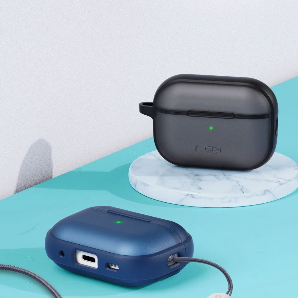 Etui Tech-protect MagMat Apple Airpods Pro 1 / 2 Matte Black - AirPods Pro (2. generacji) - Tech-Protect