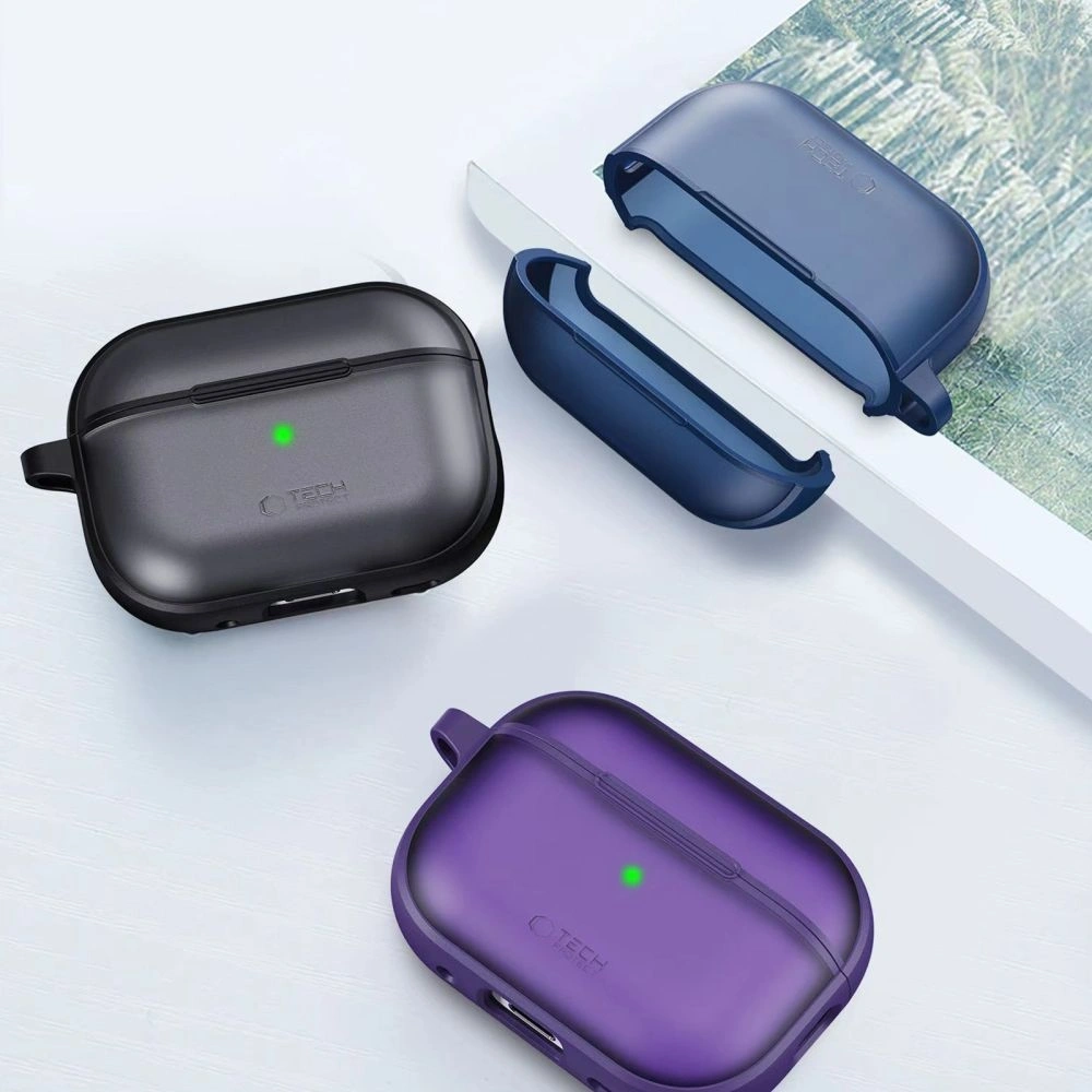 Etui Tech-protect MagMat Apple Airpods Pro 1 / 2 Matte Black - AirPods Pro (2. generacji) - Tech-Protect