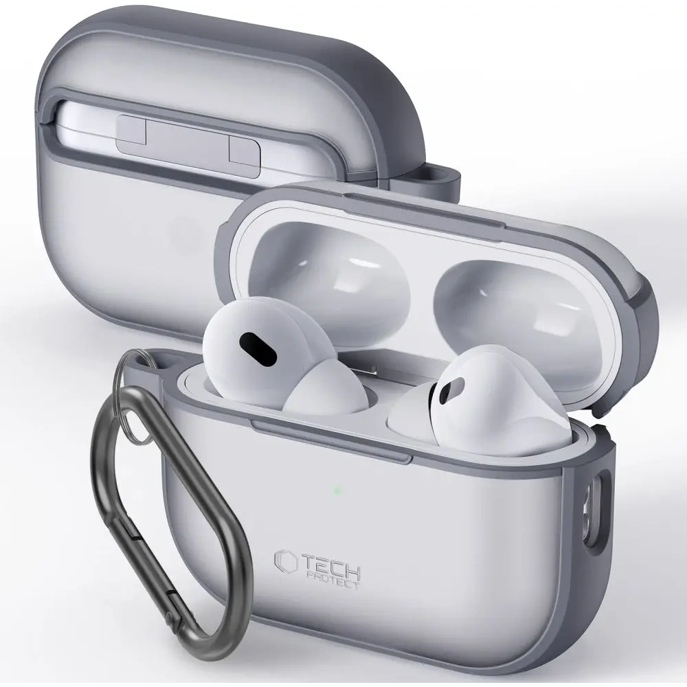 Etui Tech-protect MagMat Apple Airpods Pro 1 / 2 Matte Grey - AirPods Pro (2. generacji) - Tech-Protect