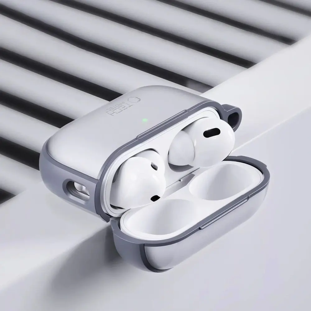 Etui Tech-protect MagMat Apple Airpods Pro 1 / 2 Matte Grey - AirPods Pro (2. generacji) - Tech-Protect