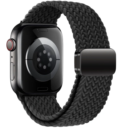 Kup Tech-protect Nylonmag szíj Apple Watch 4/5/6/7/8/9/SE/10 38/40/41/42mm Fekete - THP3076 - {ean13} - Sklep Home Screen