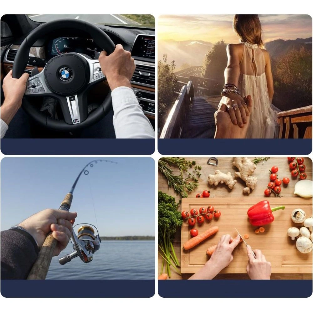 Uchwyt na szyję Tech-protect AC100 Magnetic MagSafe Neck Holder Black - Pozostałe podstawki - Tech-Protect