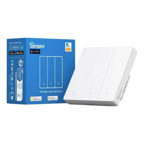 Buy M5-3C-86W Matter smart wall switch (3-channel) - SNF169 - {ean13} - Home Screen Store Europe