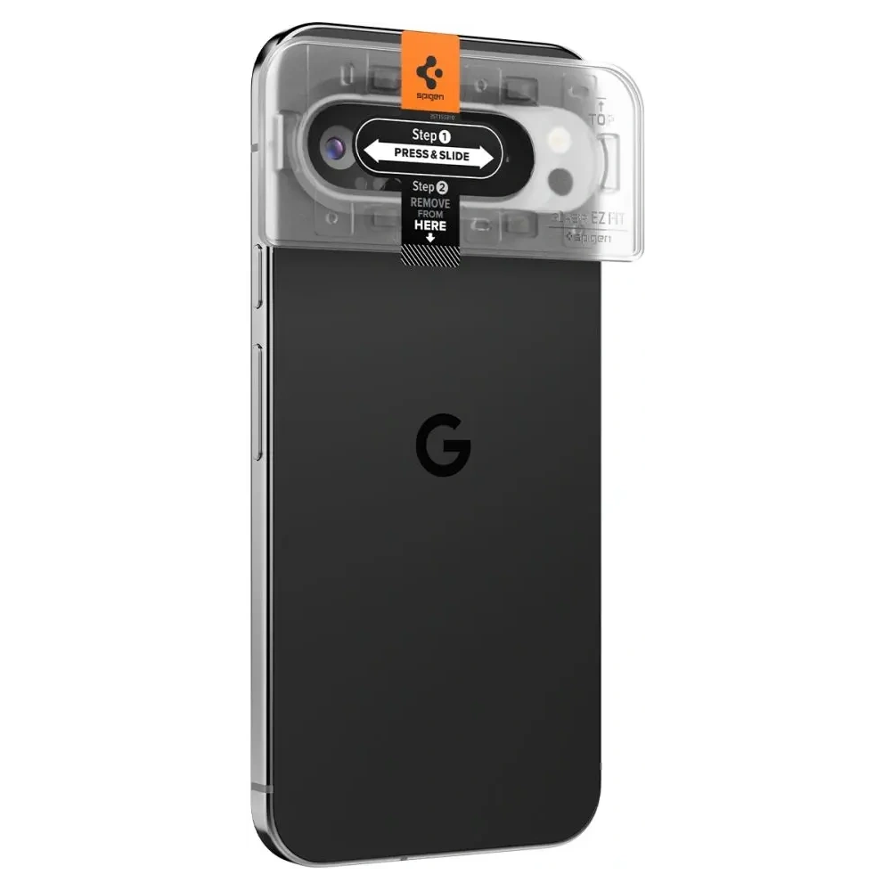 Szkło hartowane na aparat Spigen Optik.tr ez Fit Camera Protector Google Pixel 9 Pro XL Crystal Clear [2 PACK] - Pixel 9 Pro XL - Spigen