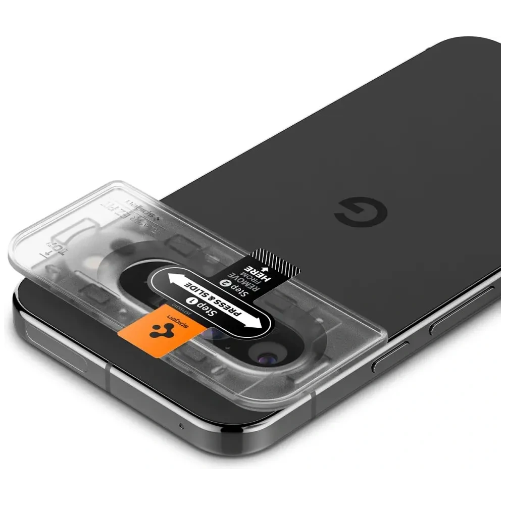 Szkło hartowane na aparat Spigen Optik.tr ez Fit Camera Protector Google Pixel 9 Pro XL Crystal Clear [2 PACK] - Pixel 9 Pro XL - Spigen