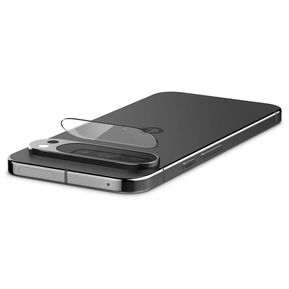 Szkło hartowane na aparat Spigen Optik.tr ez Fit Camera Protector Google Pixel 9 Pro XL Crystal Clear [2 PACK] - Pixel 9 Pro XL - Spigen