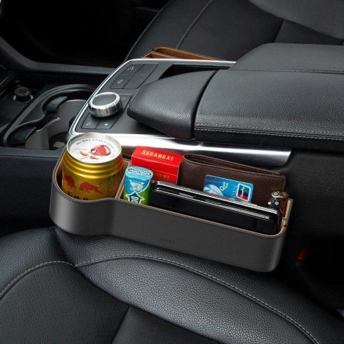 Kup Baseus Auto-Organizer Elegant Car Storage Box, Leder (schwarz) - BSU841BLK - {ean13} - Sklep Home Screen