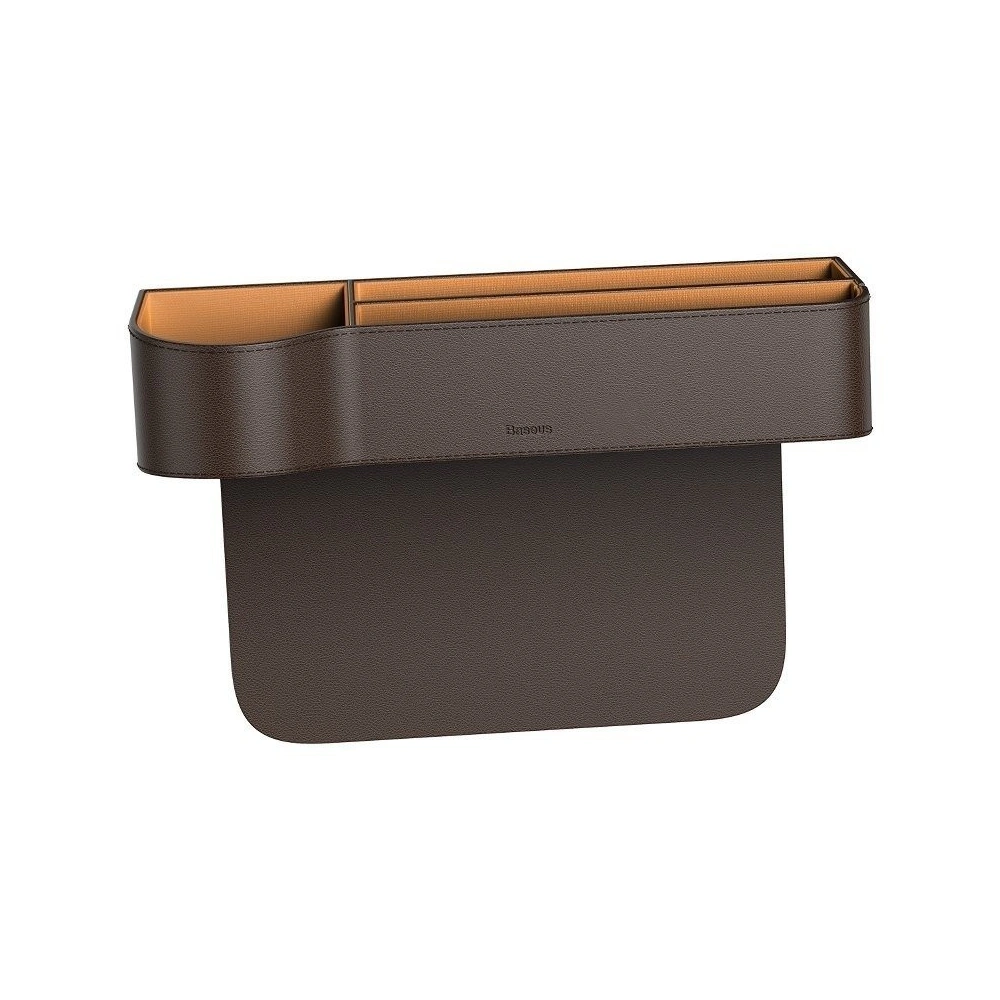 Organizer samochodowy Baseus Elegant Car Storage Box, skórzany (brązowy)