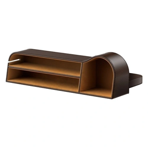 Kup Organizer automobilový Baseus Elegant Car Storage Box, kožený (hnědý) - BSU842BR - {ean13} - Sklep Home Screen