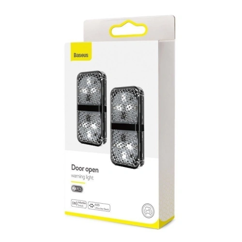 Buy Baseus Door Open Warning Light (2pcs/pack) Black - BSU843BLK - {ean13} - Home Screen Store Europe