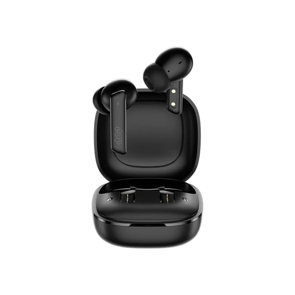 Bezprzewodowe słuchawki dokanałowe TWS QCY HT05 ANC Bluetooth 5.2 czarne - Słuchawki dokanałowe - QCY