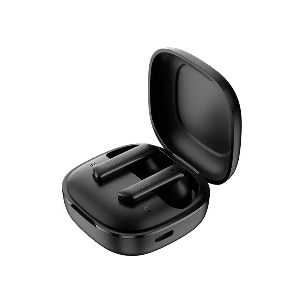 Bezprzewodowe słuchawki dokanałowe TWS QCY HT05 ANC Bluetooth 5.2 czarne - Słuchawki dokanałowe - QCY