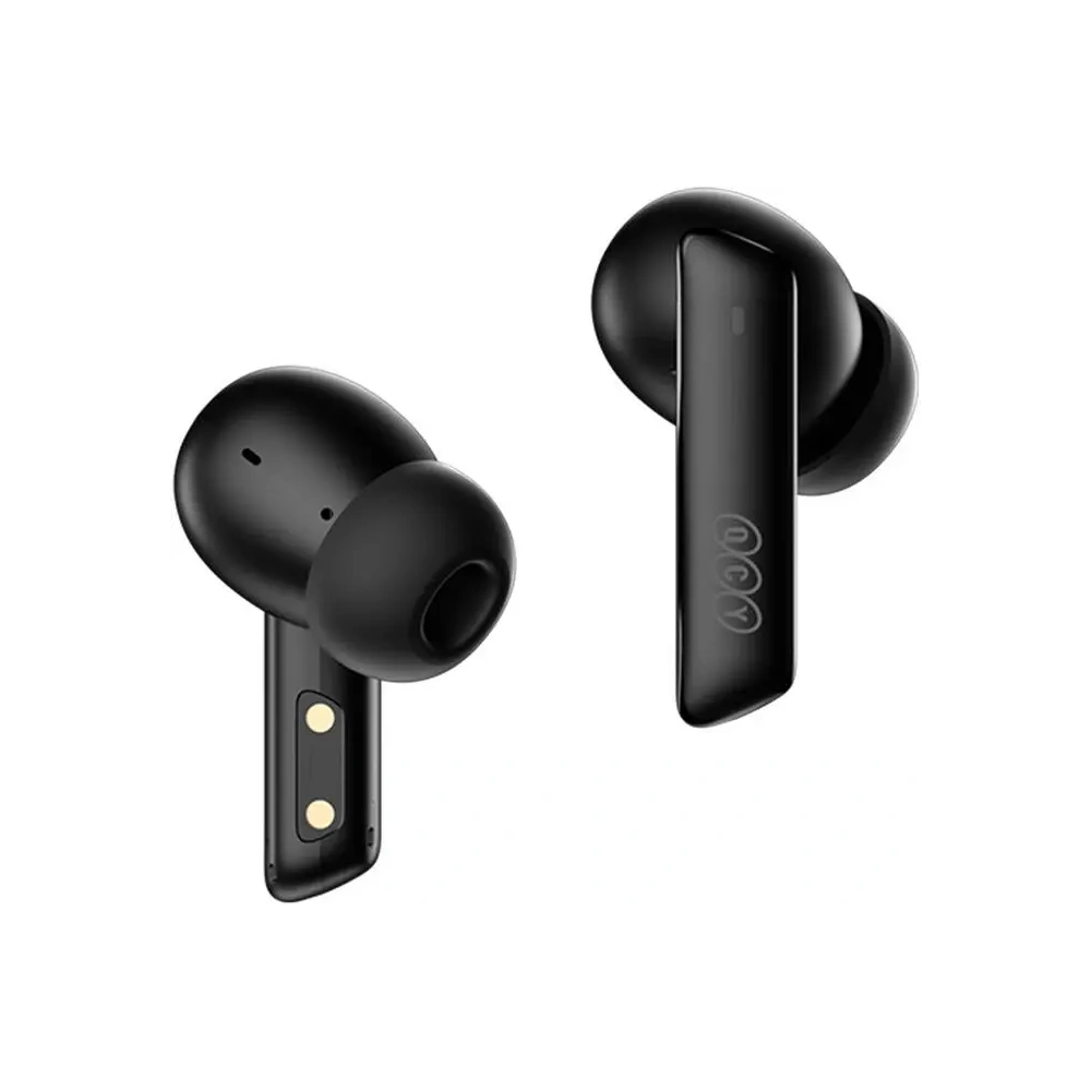 Bezprzewodowe słuchawki dokanałowe TWS QCY HT05 ANC Bluetooth 5.2 czarne - Słuchawki dokanałowe - QCY