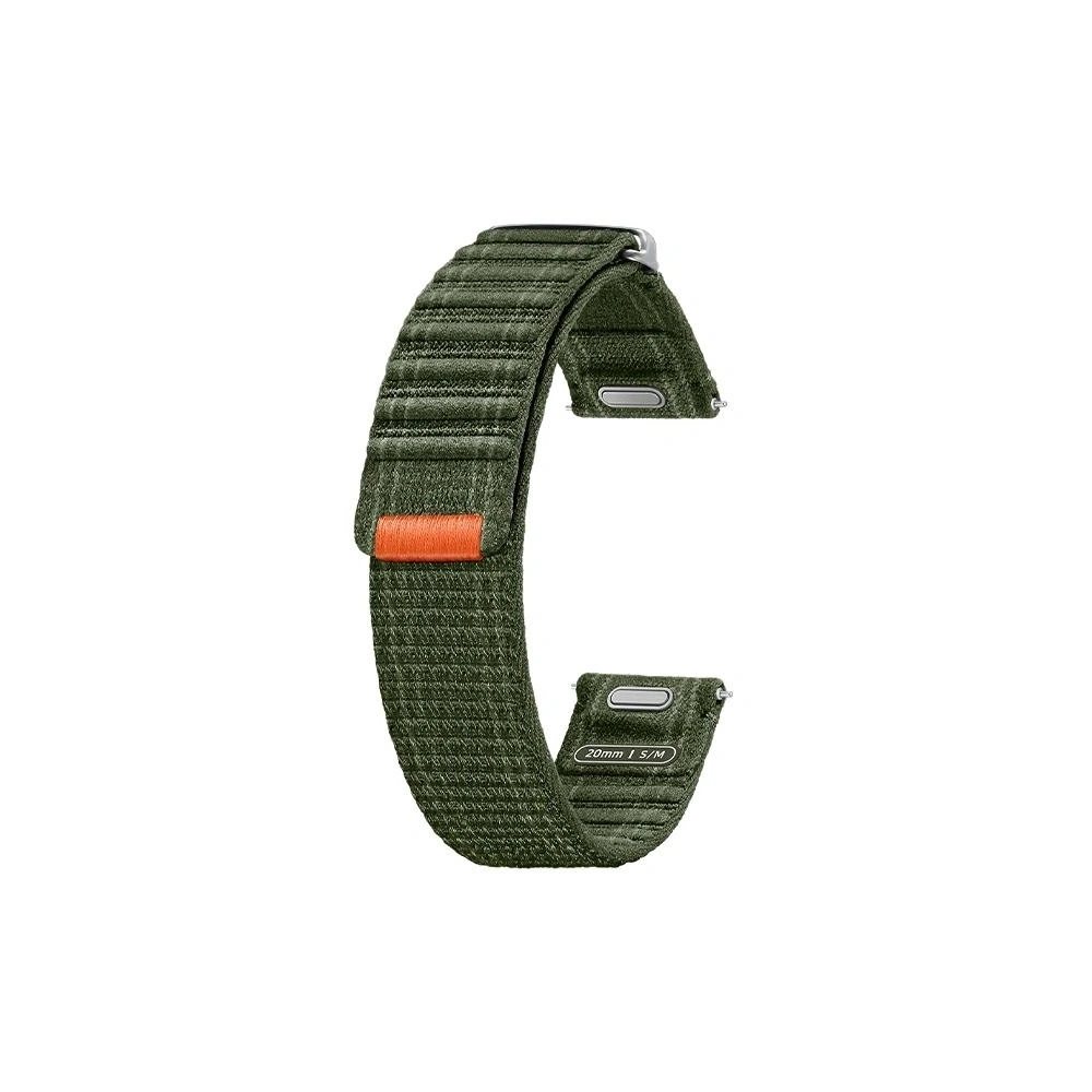 Pasek Samsung ET-SVL30SKEGEU Galaxy Watch7 / 6 / 5 / 4 20mm S/M Fabric Band zielony/green - Galaxy Watch7 44mm - Samsung