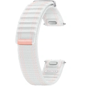 Kup Pasek Samsung ET-SVL30SWEGEU Galaxy Watch7 / 6 / 5 / 4 20mm S/M Fabric Band różowo-biały/pink-white - SMG1175 - {ean13} - Sklep Home Screen