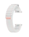 Kup Pasek Samsung ET-SVL30SWEGEU Galaxy Watch7 / 6 / 5 / 4 20mm S/M Szövet Pánt rózsaszín-fehér/pink-white - SMG1175 - {ean13} - Sklep Home Screen