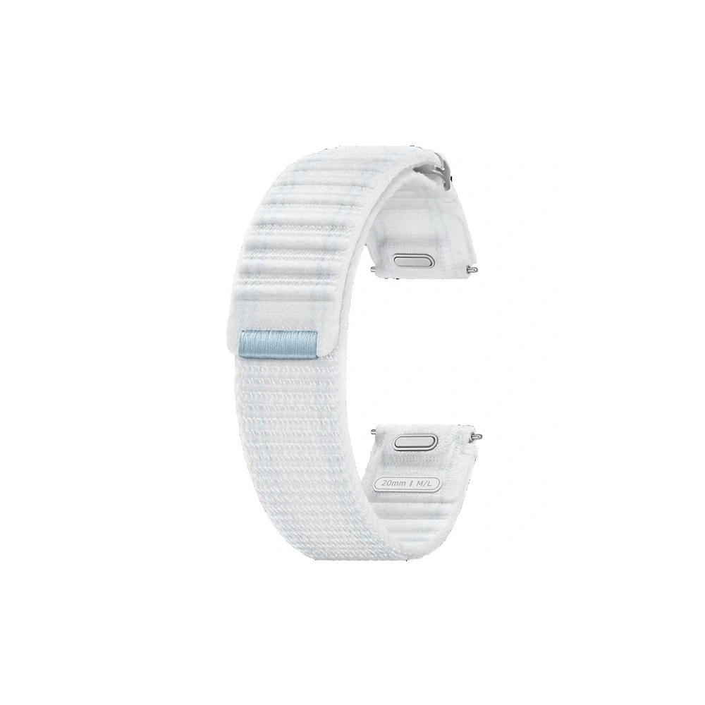 Pasek Samsung ET-SVL31LWEGEU Galaxy Watch7 / 6 / 5 / 4 22mm M/L Fabric Band biało-niebieski/white-blue - Galaxy Watch7 44mm - Samsung