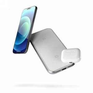 Kup Bezdrátová nabíječka ZENS Dual Aluminium Wireless Charger 2x10W bílá - ZENS30 - {ean13} - Sklep Home Screen